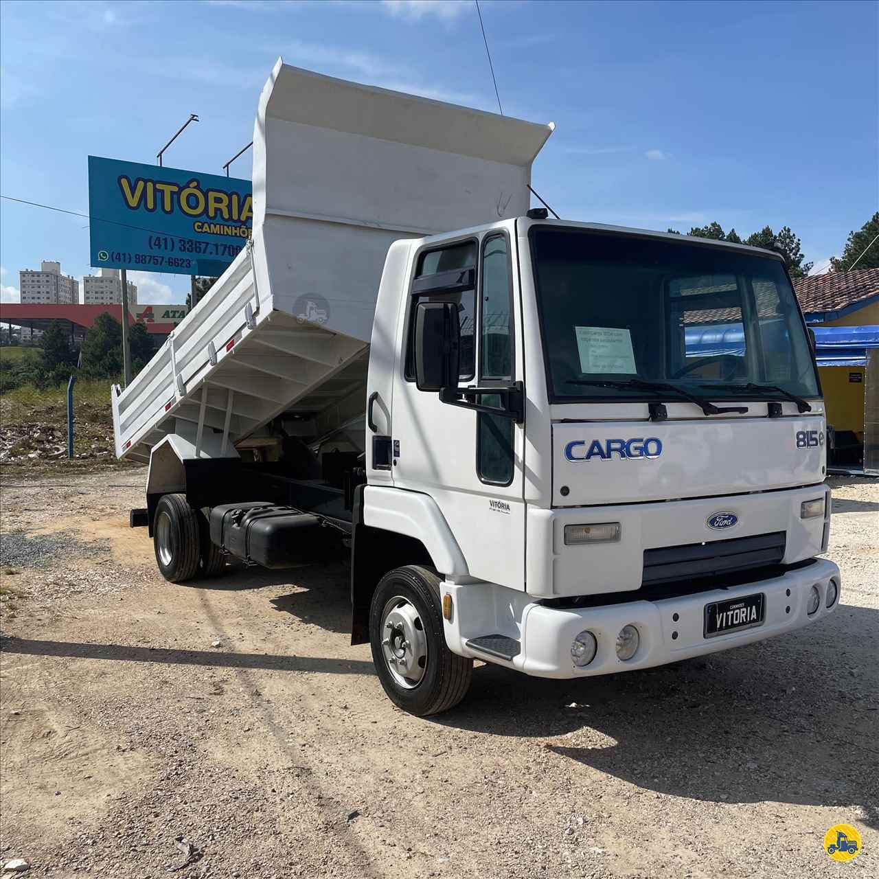 CAMINHAO FORD CARGO 815 Caçamba Basculante 3/4 4x2 Vitória Caminhões CURITIBA PARANÁ PR