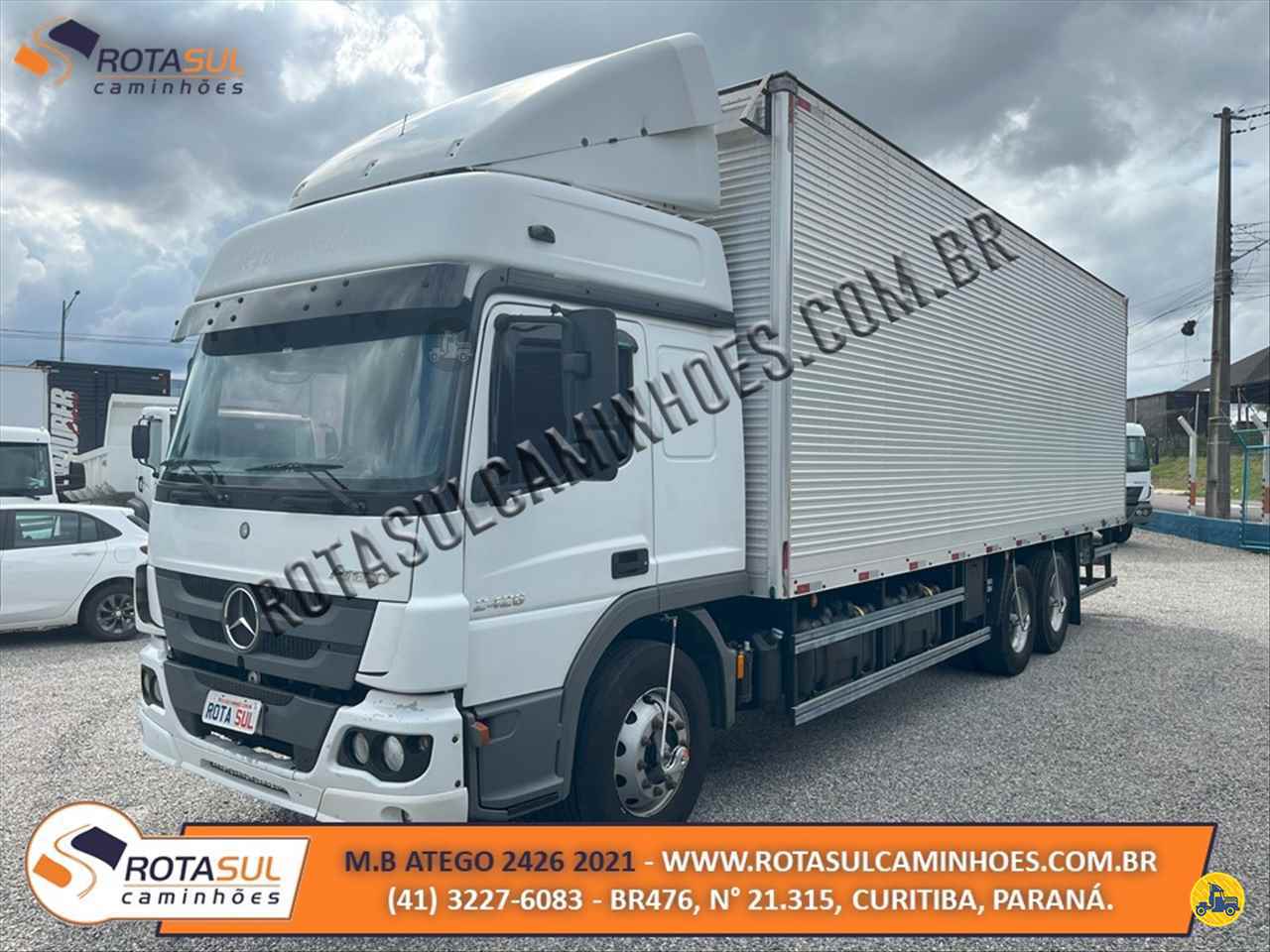 CAMINHAO MERCEDES-BENZ MB 2426 Baú Furgão Truck 6x2 Rota Sul Caminhões CURITIBA PARANÁ PR