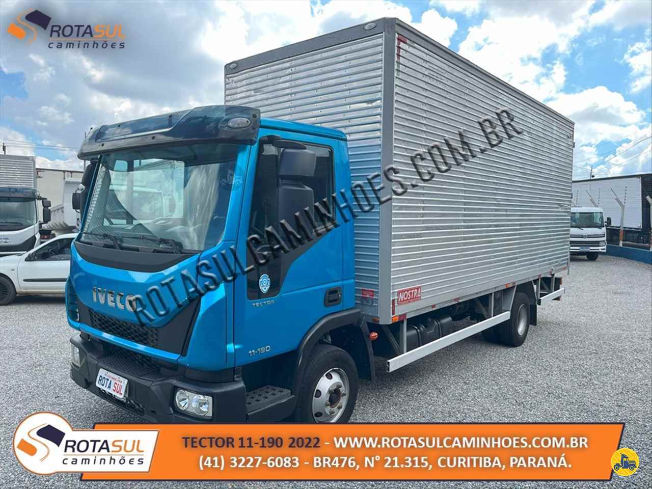 CAMINHAO IVECO TECTOR 11-190 Baú Furgão 3/4 4x2 Rota Sul Caminhões CURITIBA PARANÁ PR