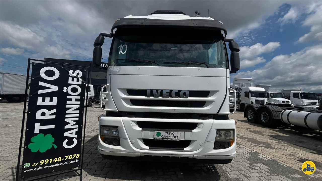 CAMINHAO IVECO STRALIS 420 Cavalo Mecânico Truck 6x2 Trevo Caminhões - AGB ITAJAI SANTA CATARINA SC