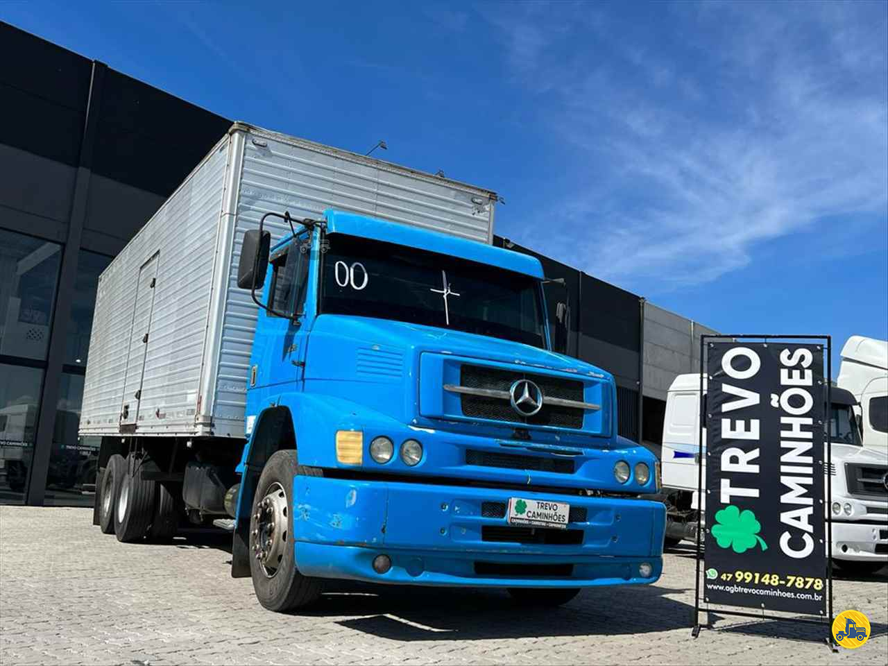 CAMINHAO MERCEDES-BENZ MB 1620 Baú Furgão Truck 6x2 Trevo Caminhões - AGB ITAJAI SANTA CATARINA SC