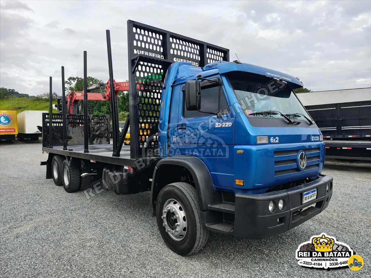 CAMINHAO VOLKSWAGEN VW 23220 Tora Florestal Truck 6x2 Rei da Batata Caminhões BLUMENAU SANTA CATARINA SC
