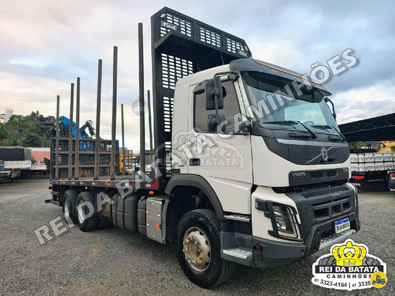 VOLVO FMX 500 de Rei da Batata Caminhões