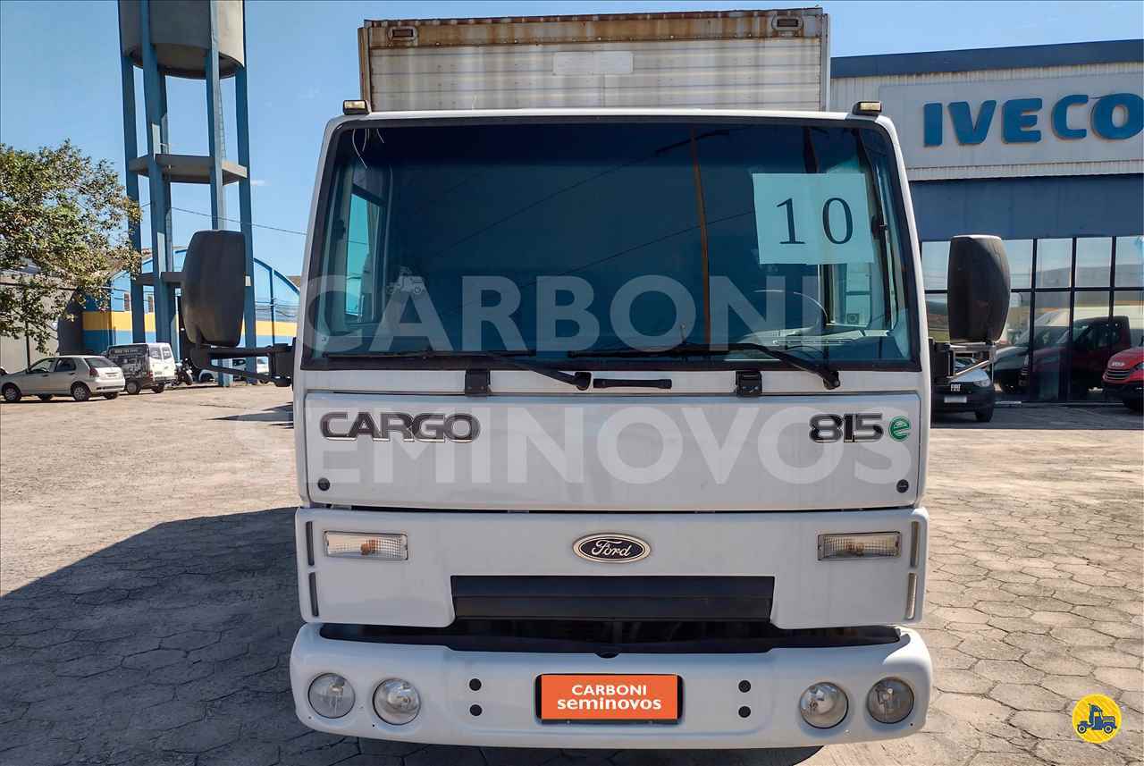 CAMINHAO FORD CARGO 815 Baú Furgão 3/4 4x2 Carboni Iveco VIDEIRA SANTA CATARINA SC