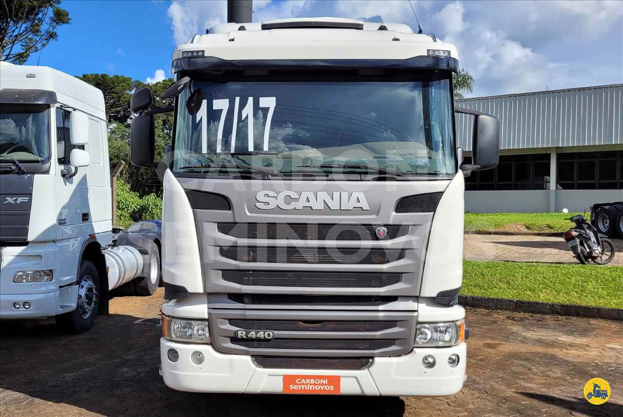 CAMINHAO SCANIA SCANIA R440 Cavalo Mecânico Cavalo 6x2 Carboni Iveco VIDEIRA SANTA CATARINA SC