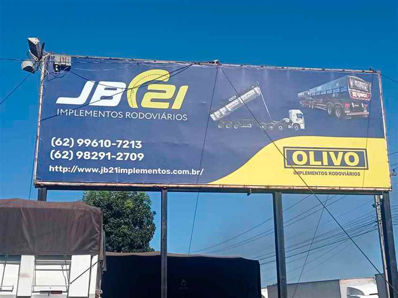 Foto da Loja da JB 21 Implementos Rodoviários