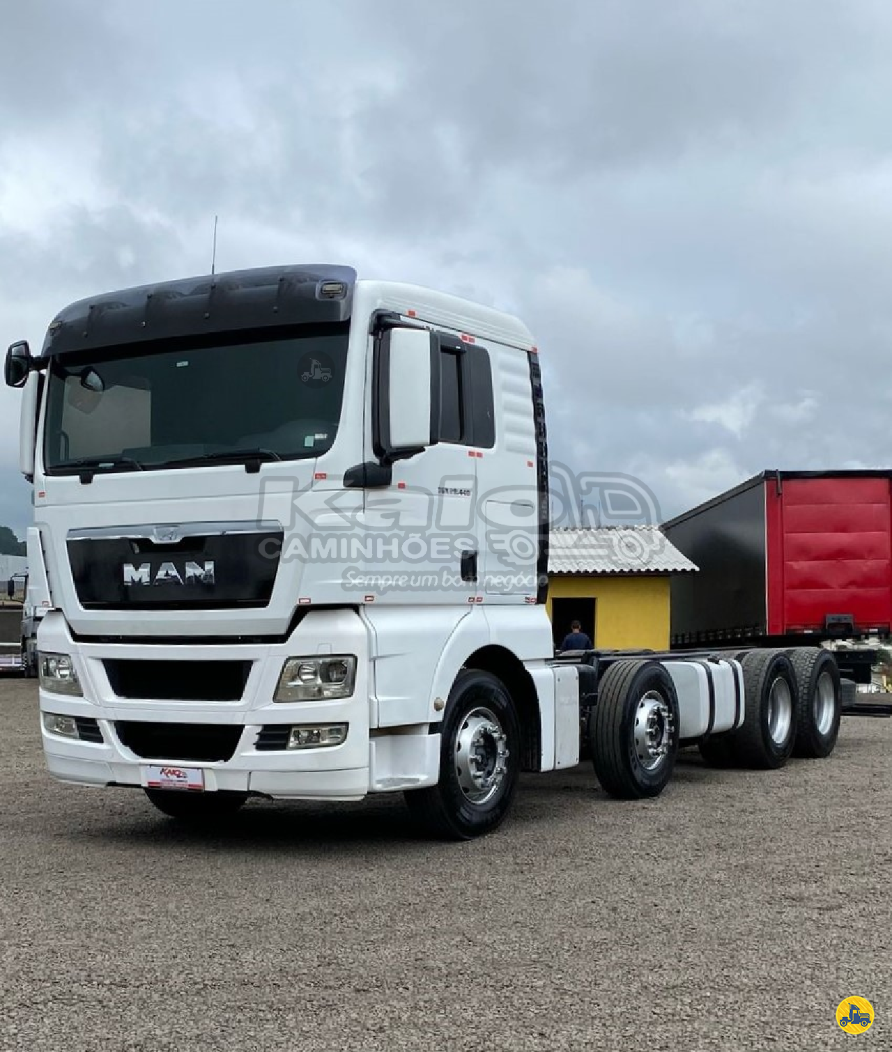 CAMINHAO MAN TGX 28 440 Chassis BiTruck 8x2 Kaio Caminhões LAGES SANTA CATARINA SC