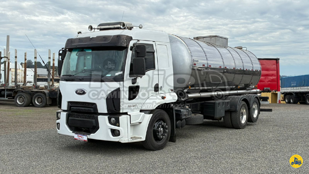 CAMINHAO FORD CARGO 2429 Tanque Inox Truck 6x2 Kaio Caminhões LAGES SANTA CATARINA SC