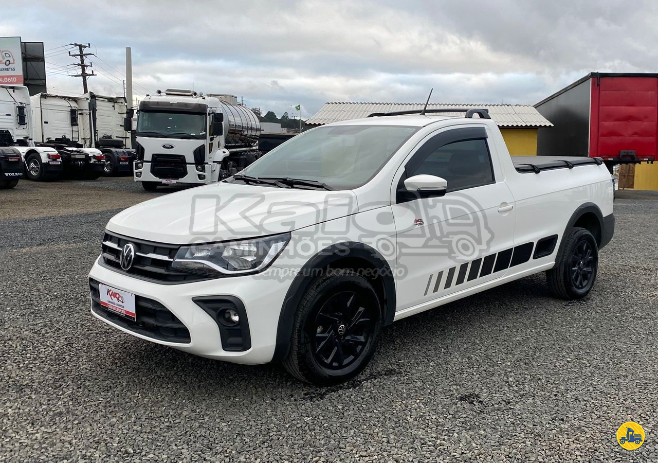CARRO VW - Volkswagen Saveiro 1.6 Trendline Kaio Caminhões LAGES SANTA CATARINA SC