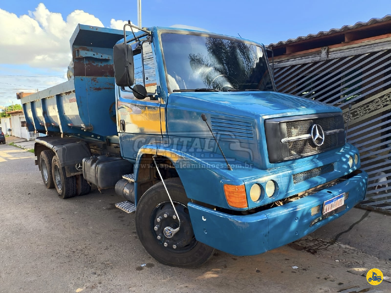 CAMINHAO MERCEDES-BENZ MB 1620 Caçamba Basculante Truck 6x2 Capital Caminhões - Implementos Rodoviários - Novos e Usados LUZIANIA GOIAS GO
