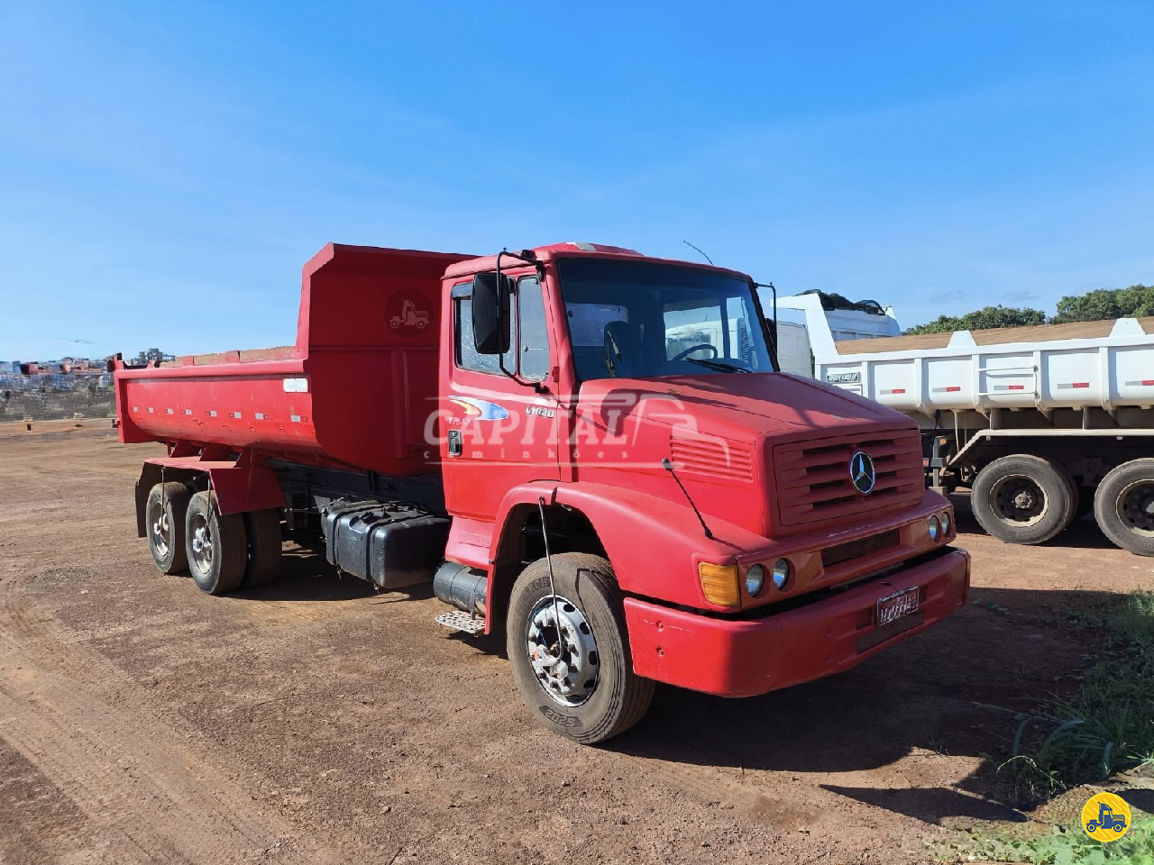 CAMINHAO MERCEDES-BENZ MB 1620 Caçamba Basculante Truck 6x2 Capital Caminhões - Implementos Rodoviários - Novos e Usados LUZIANIA GOIAS GO