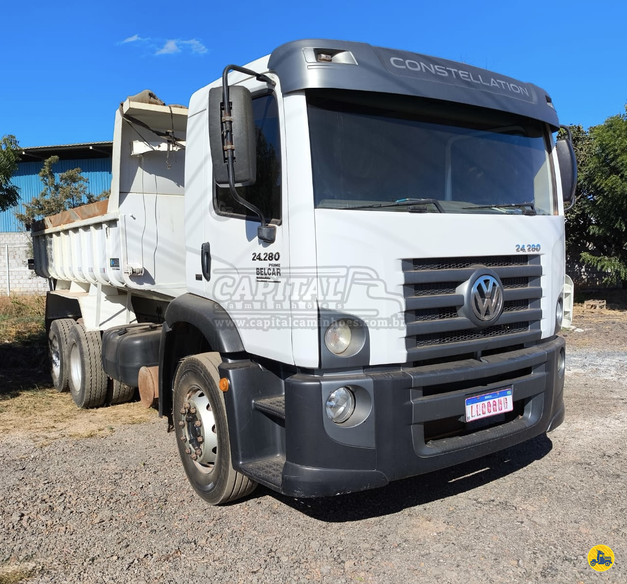 CAMINHAO VOLKSWAGEN VW 24280 Caçamba Basculante Truck 6x2 Capital Caminhões - Implementos Rodoviários - Novos e Usados LUZIANIA GOIAS GO