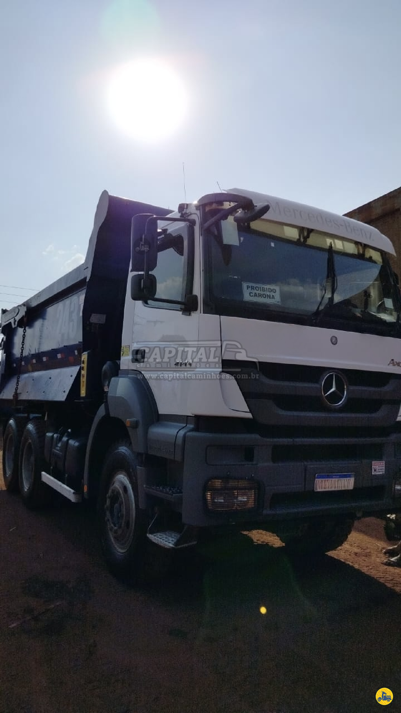 CAMINHAO MERCEDES-BENZ MB 4144 Caçamba Basculante Cavalo 6x4 Capital Caminhões - Implementos Rodoviários - Novos e Usados LUZIANIA GOIAS GO