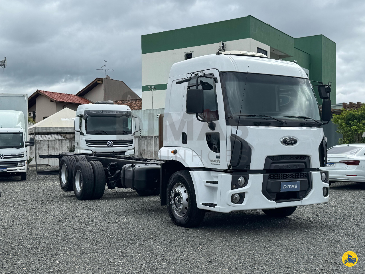 CAMINHAO FORD CARGO 2431 Chassis Truck 6x2 Dimas Caminhões SAO JOSE SANTA CATARINA SC