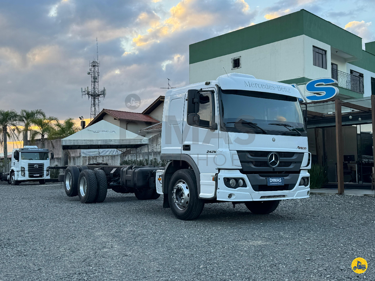 CAMINHAO MERCEDES-BENZ MB 2426 Chassis Truck 6x2 Dimas Caminhões SAO JOSE SANTA CATARINA SC