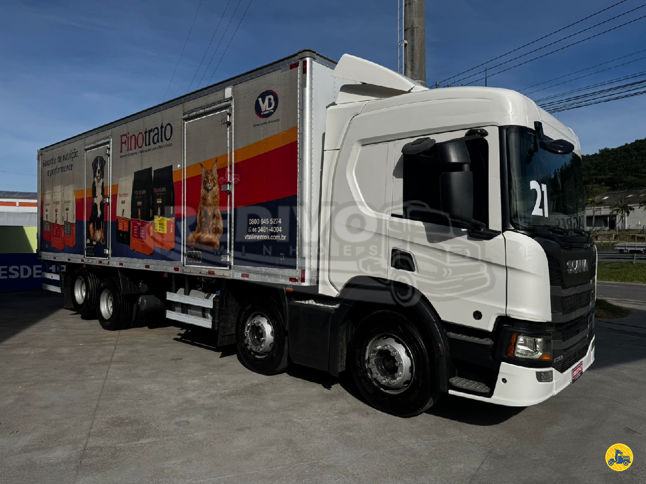 CAMINHAO SCANIA SCANIA P360 Baú Térmico BiTruck 8x2 Redivo Caminhões TUBARAO SANTA CATARINA SC