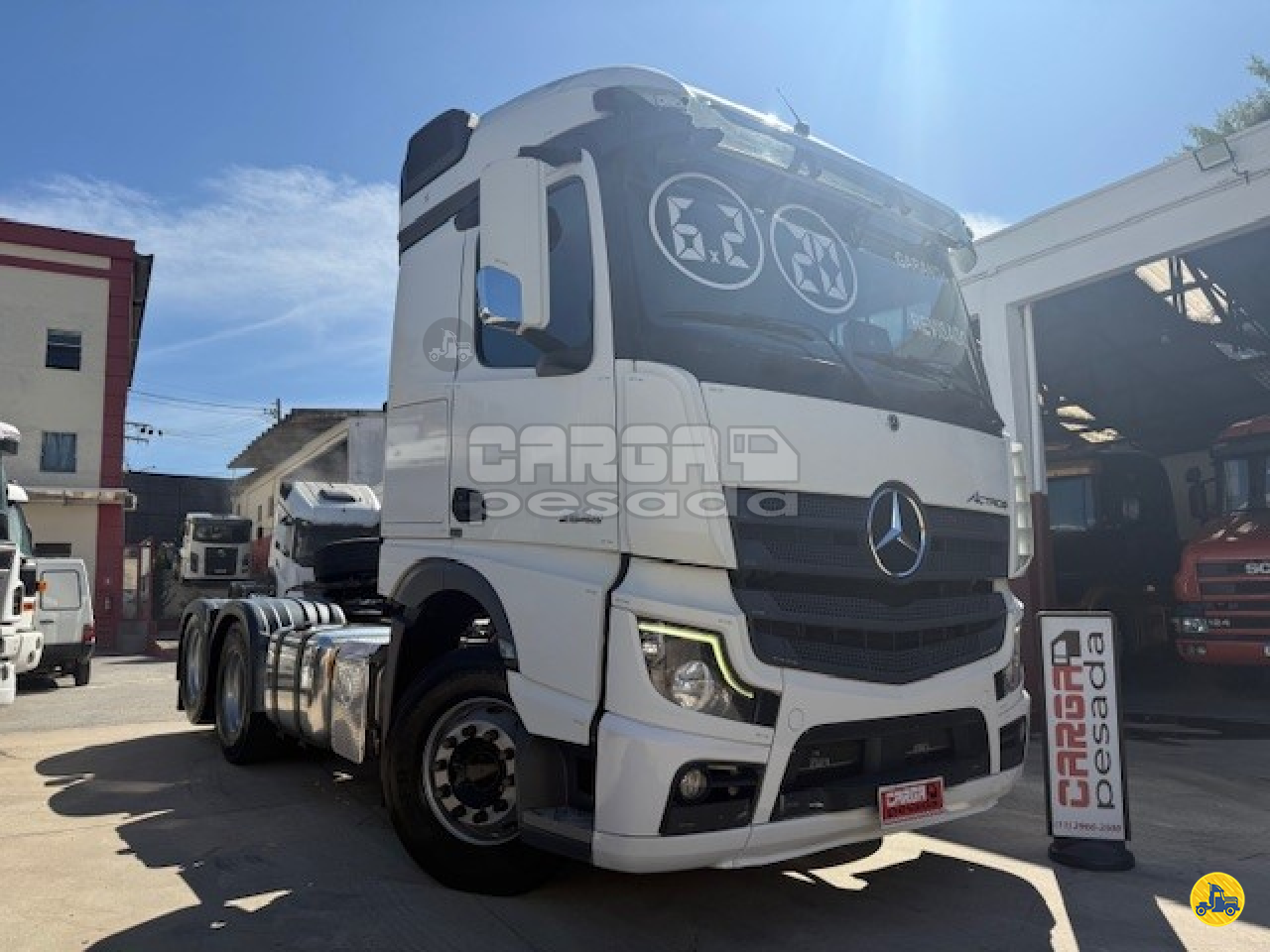 CAMINHAO MERCEDES-BENZ MB 2548 Cavalo Mecânico Cavalo 6x2 Carga Pesada Caminhões SAO PAULO SÃO PAULO SP