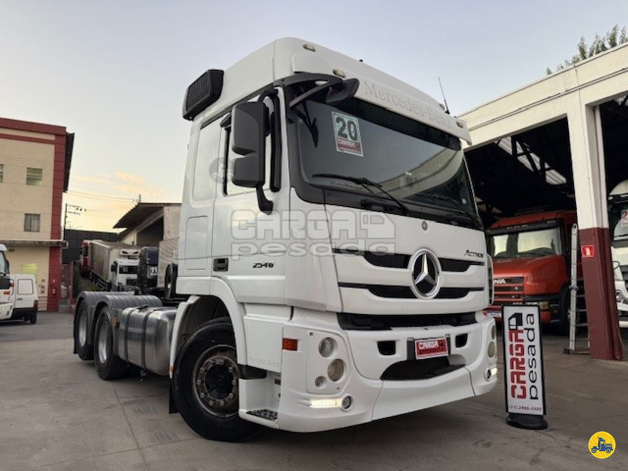 CAMINHAO MERCEDES-BENZ MB 2546 Cavalo Mecânico Cavalo 6x2 Carga Pesada Caminhões SAO PAULO SÃO PAULO SP
