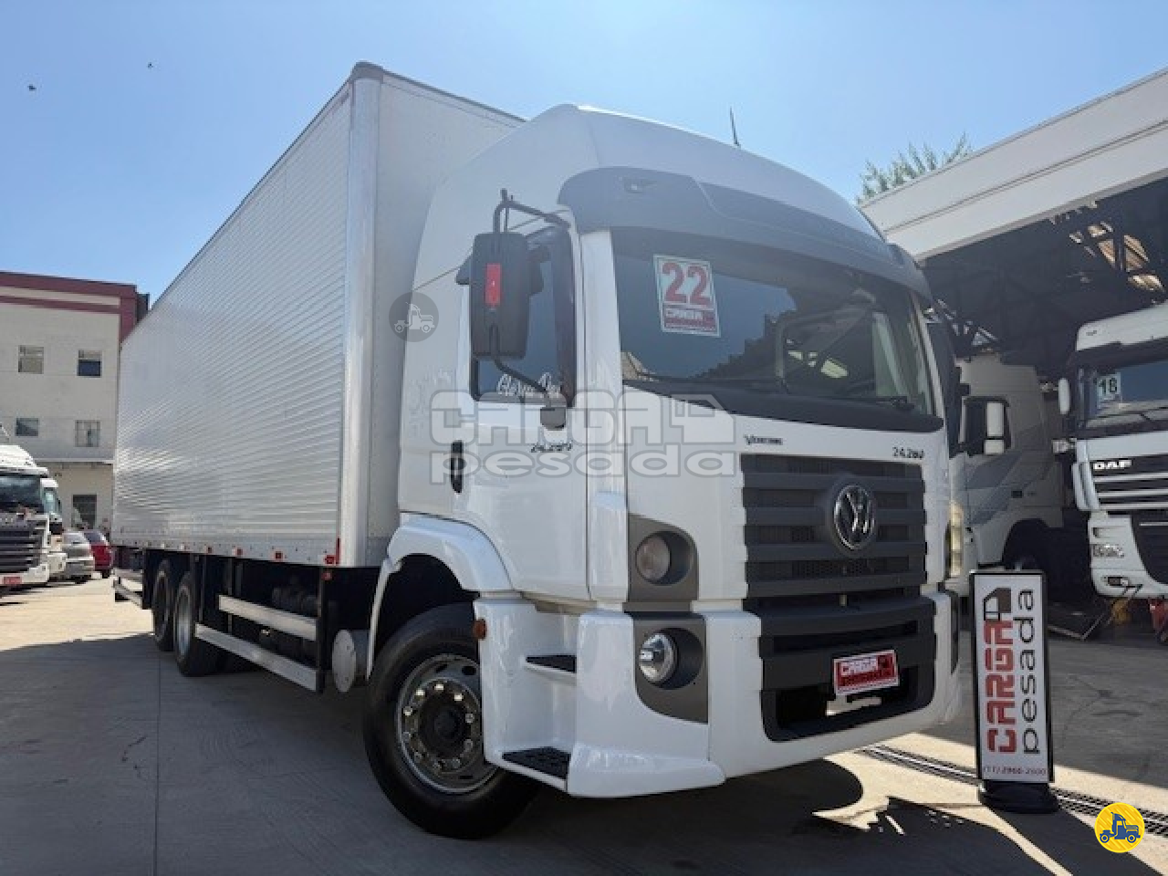 CAMINHAO VOLKSWAGEN VW 24280 Baú Furgão Truck 6x2 Carga Pesada Caminhões SAO PAULO SÃO PAULO SP