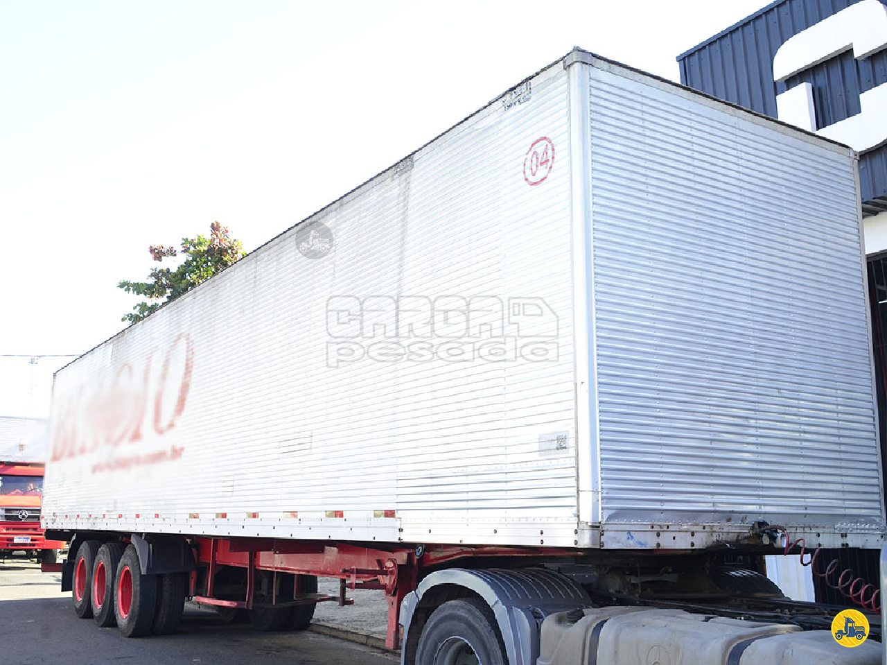 BAU FURGÃO de Carga Pesada Caminhões