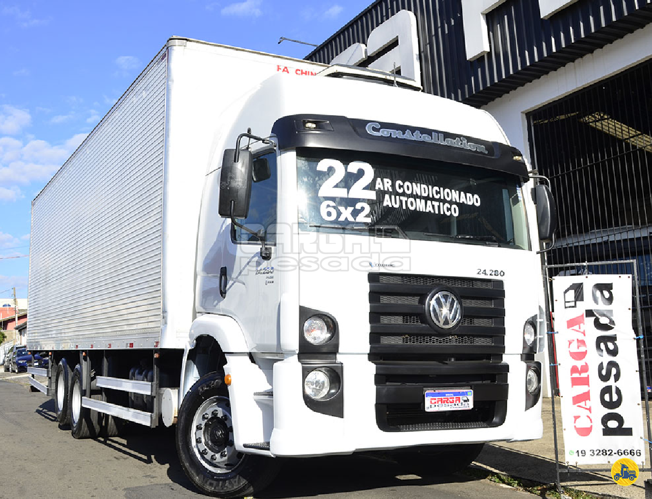 CAMINHAO VOLKSWAGEN VW 24280 Baú Furgão Truck 6x2 Carga Pesada Caminhões SAO PAULO SÃO PAULO SP