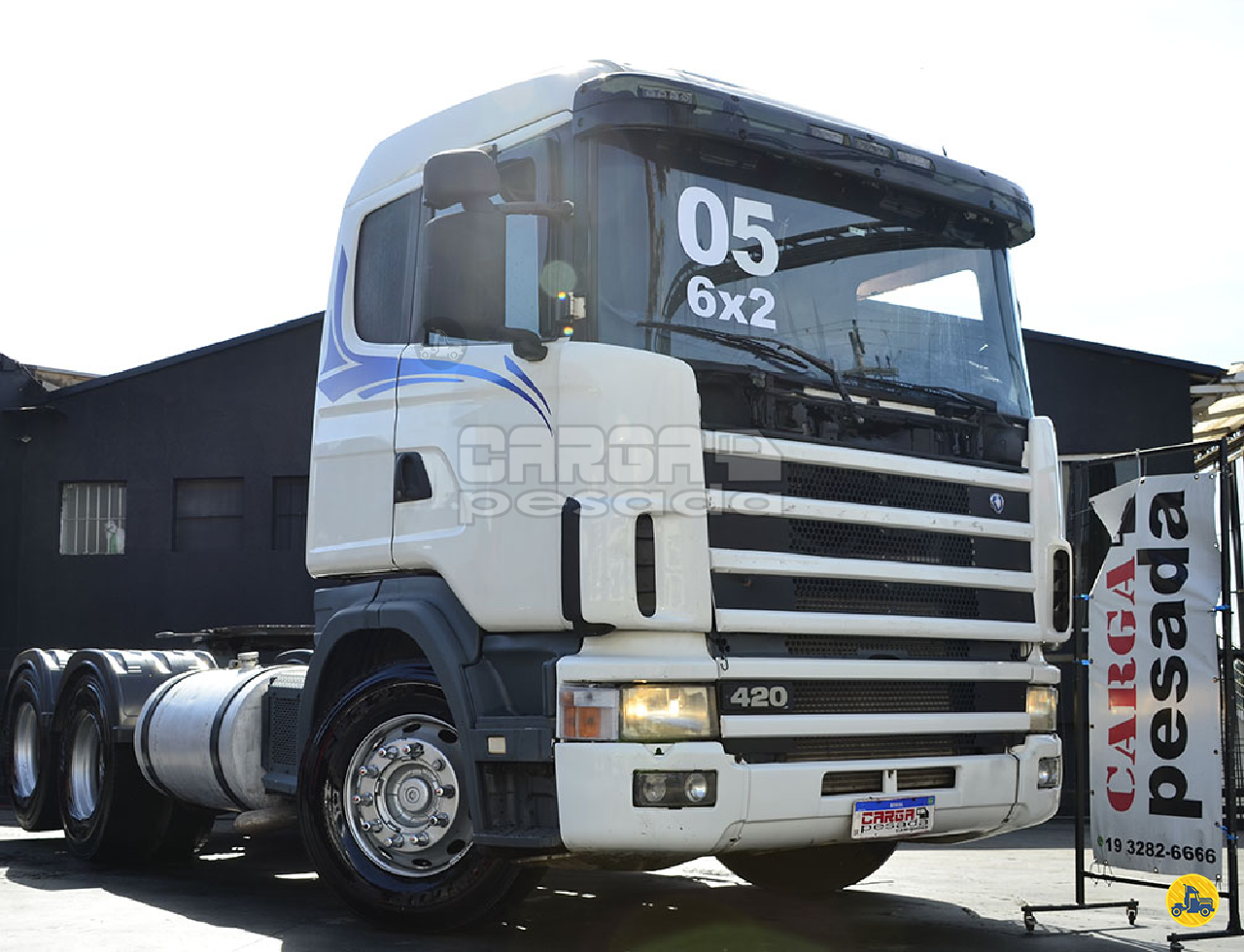 CAMINHAO SCANIA SCANIA 124 420 Cavalo Mecânico Cavalo 6x2 Carga Pesada Caminhões SAO PAULO SÃO PAULO SP
