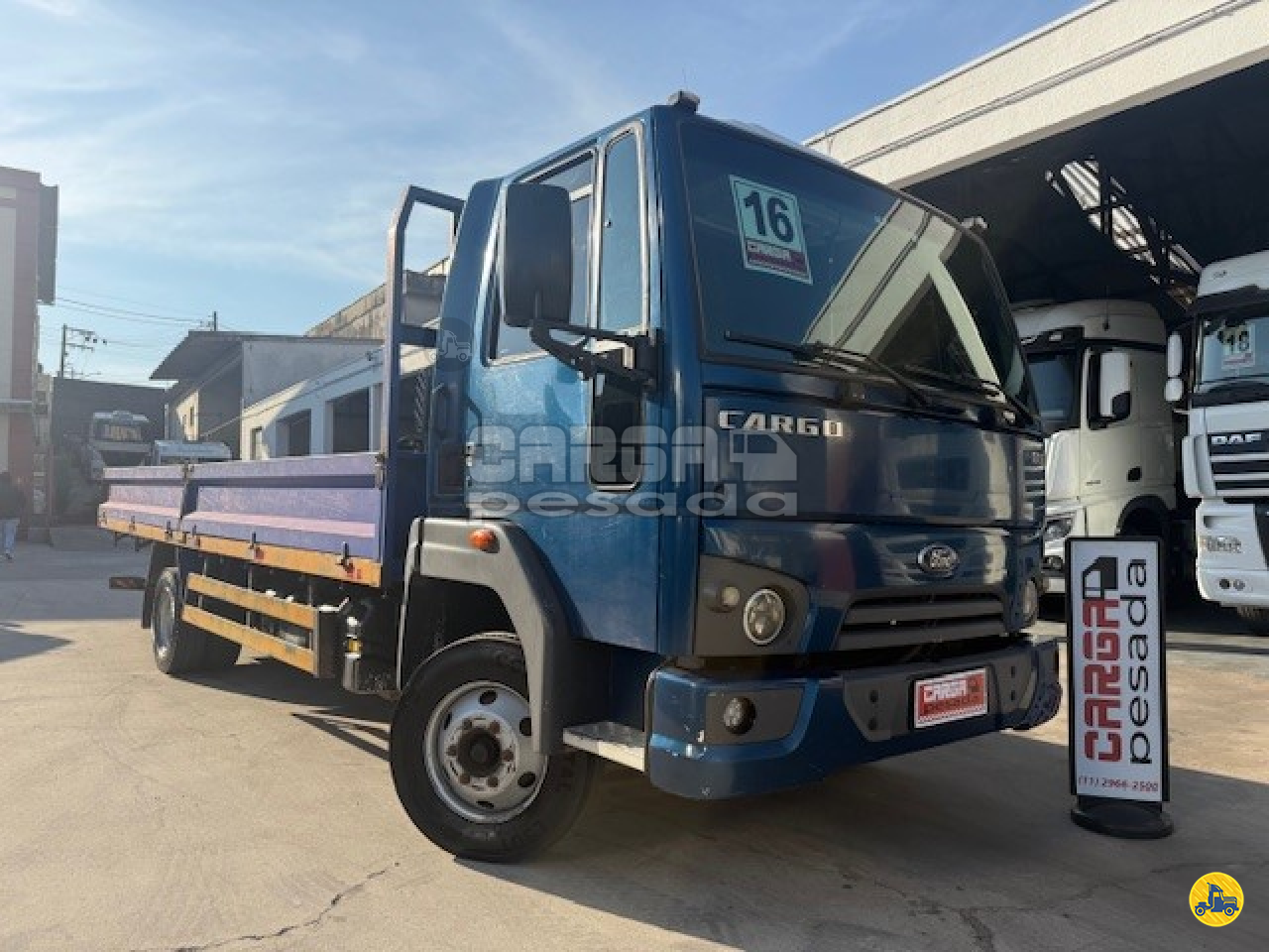 CAMINHAO FORD CARGO 816 Carga Seca 3/4 4x2 Carga Pesada Caminhões SAO PAULO SÃO PAULO SP