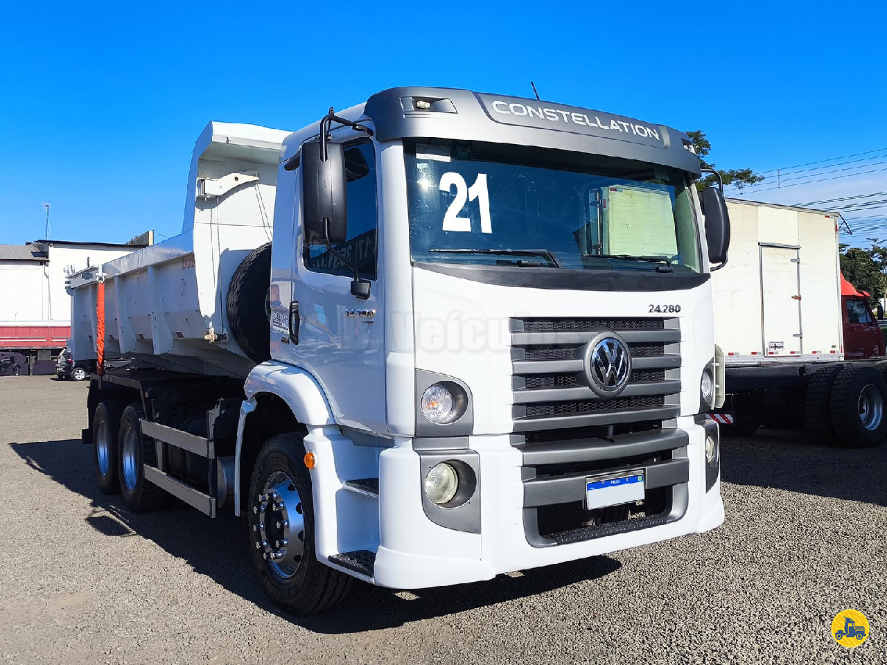 CAMINHAO VOLKSWAGEN VW 24280 Caçamba Basculante Truck 6x2 SB Veiculos CATANDUVA SÃO PAULO SP
