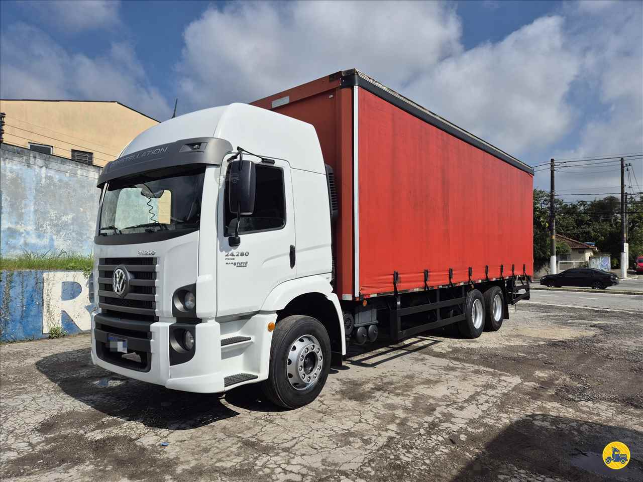 CAMINHAO VOLKSWAGEN VW 24280 Baú Sider Truck 6x2 Vanlex Caminhões SAO BERNARDO DO CAMPO SÃO PAULO SP