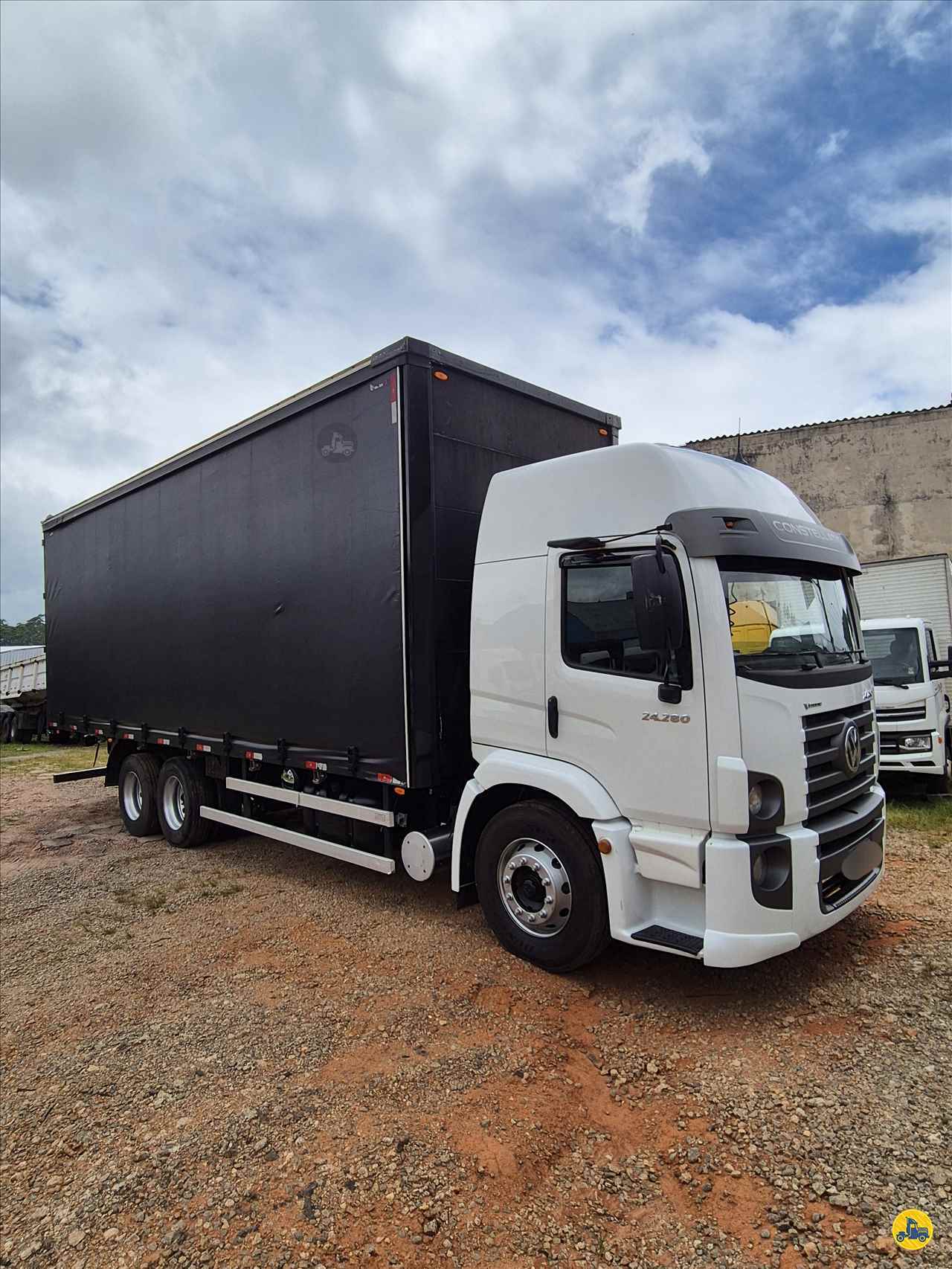 CAMINHAO VOLKSWAGEN VW 24280 Baú Sider Truck 6x2 Vanlex Caminhões SAO BERNARDO DO CAMPO SÃO PAULO SP