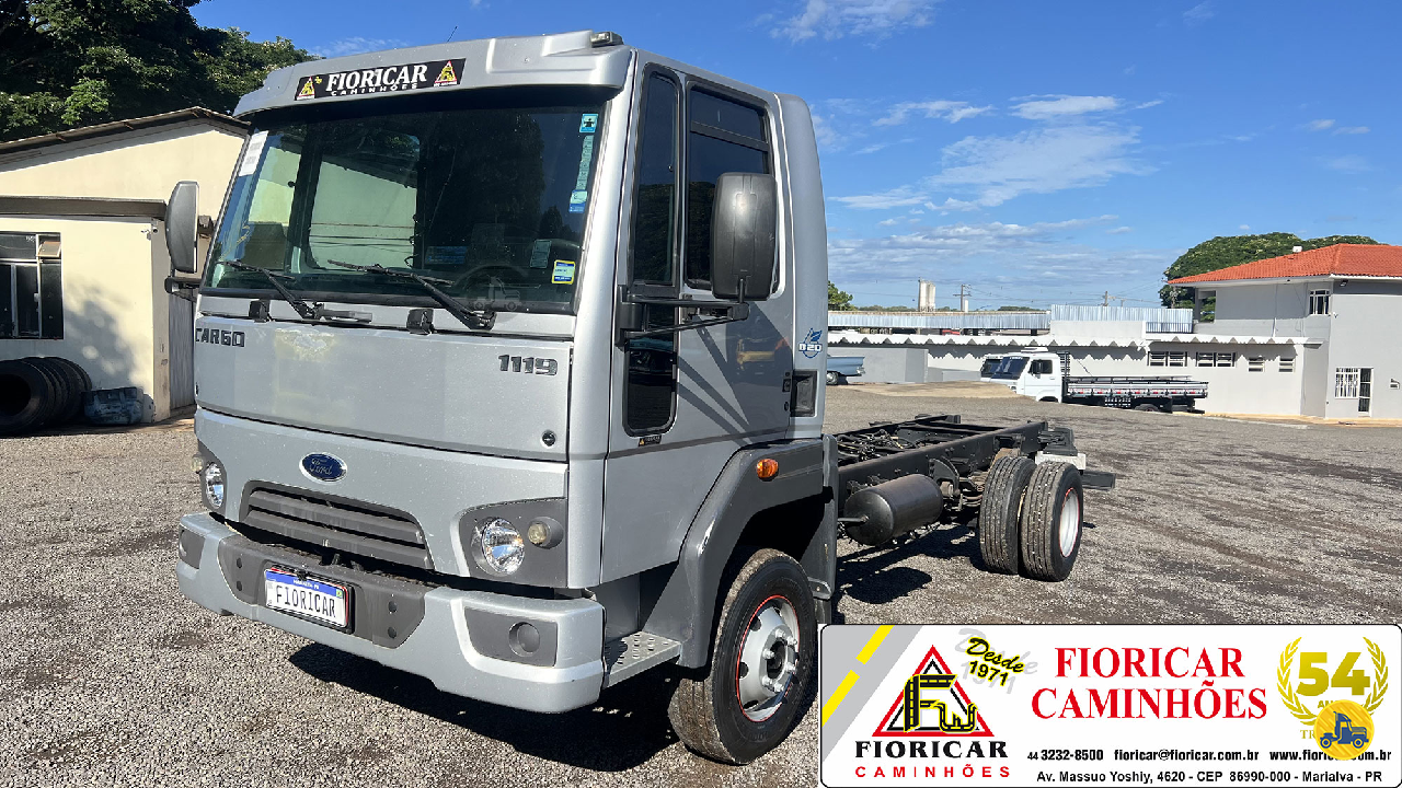 CAMINHAO FORD CARGO 1119 Chassis 3/4 4x2 Fioricar Caminhões MARIALVA PARANÁ PR