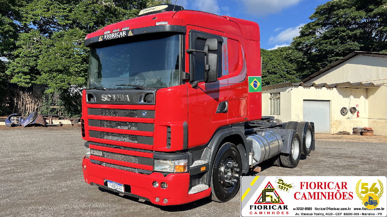 CAMINHAO SCANIA SCANIA 124 360 Cavalo Mecânico Cavalo 6x2 Fioricar Caminhões MARIALVA PARANÁ PR