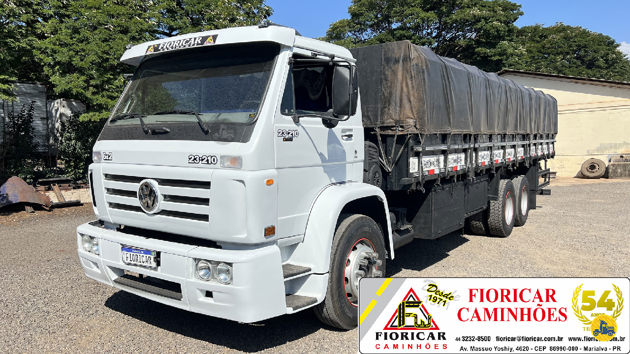 CAMINHAO VOLKSWAGEN VW 23210 Graneleiro Truck 6x2 Fioricar Caminhões MARIALVA PARANÁ PR