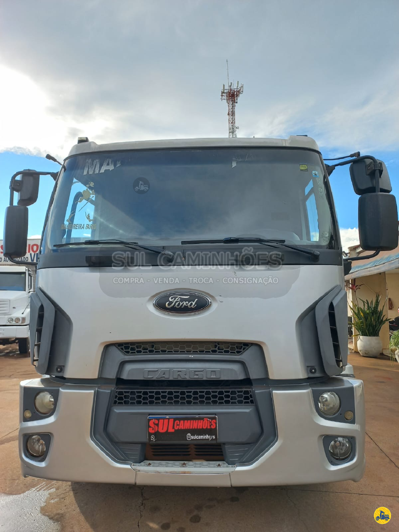 CAMINHAO FORD CARGO 2423 Caçamba Basculante Truck 6x2 Sul Caminhões MARINGA PARANÁ PR