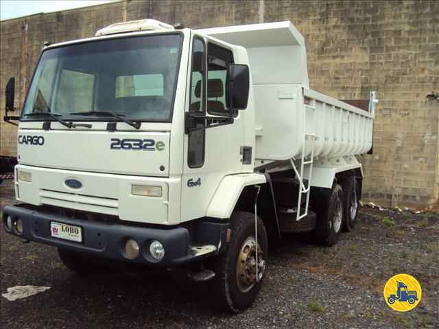 CAMINHAO FORD CARGO 2632 Caçamba Basculante Traçado 6x4 Lobo Caminhões PIRACICABA SÃO PAULO SP