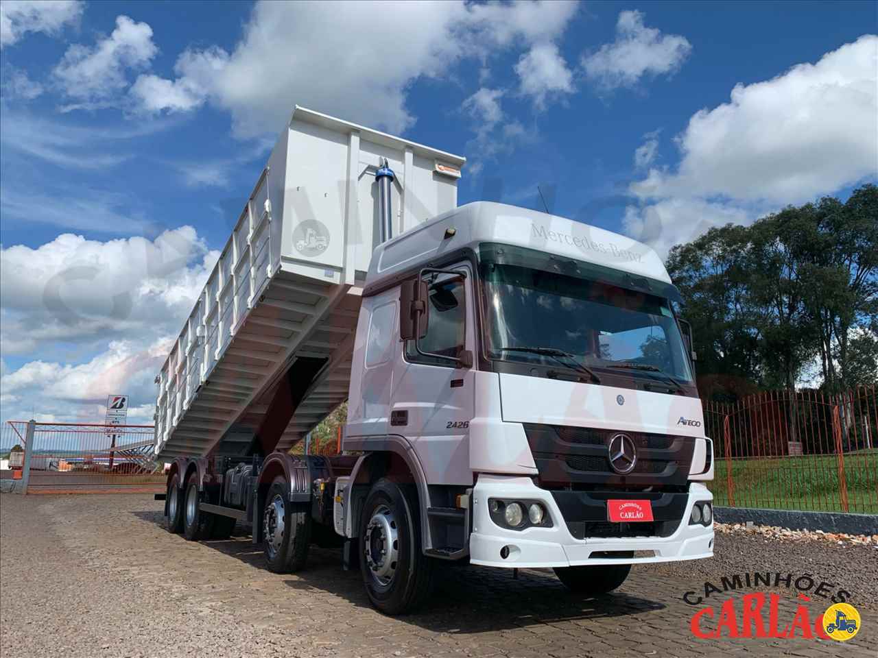 CAMINHAO MERCEDES-BENZ MB 2426 Caçamba Basculante BiTruck 8x2 Carlão Caminhões CARAZINHO RIO GRANDE DO SUL RS