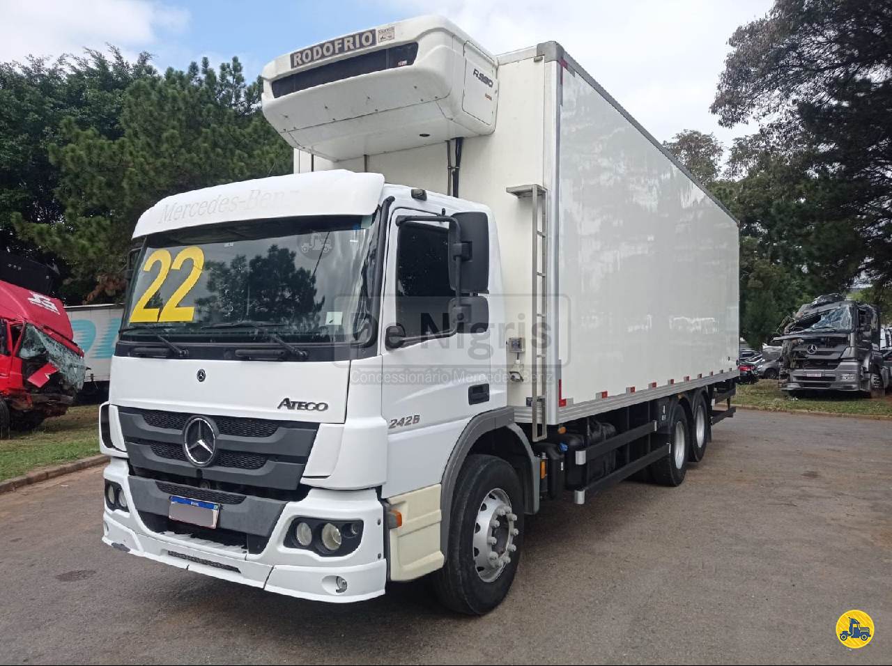 CAMINHAO MERCEDES-BENZ MB 2426 Baú Frigorífico Truck 6x2 De Nigris - MB SAO PAULO SÃO PAULO SP