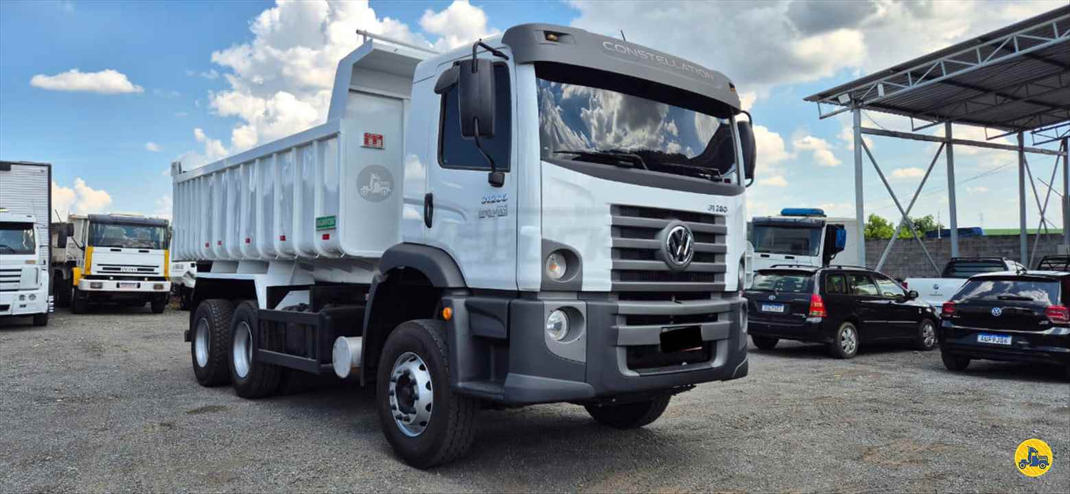 CAMINHAO VOLKSWAGEN VW 31280 Caçamba Basculante Cavalo 6x4 Rebocks LIMEIRA SÃO PAULO SP