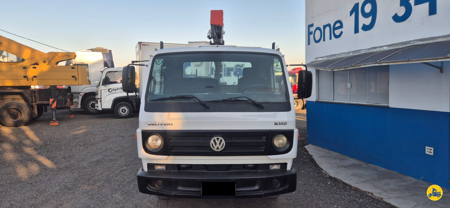 CAMINHAO VOLKSWAGEN VW 8160 Cesto Aereo Isolado Toco 4x2 Rebocks LIMEIRA SÃO PAULO SP