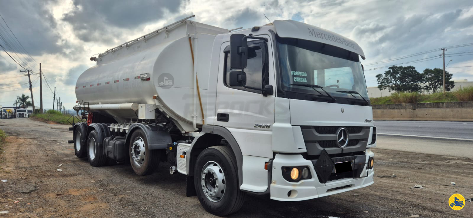 CAMINHAO MERCEDES-BENZ MB 2426 Tanque Aço BiTruck 8x2 Rebocks LIMEIRA SÃO PAULO SP