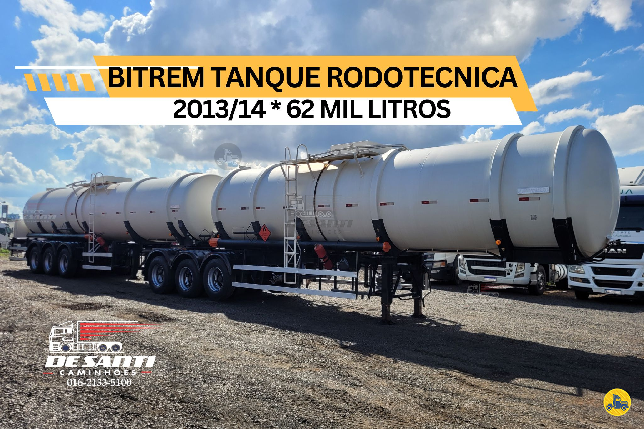 CARRETA BITREM 9 EIXOS TANQUE AÇO De Santi Caminhões RIBEIRAO PRETO SÃO PAULO SP