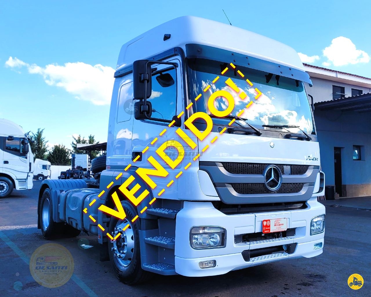 CAMINHAO MERCEDES-BENZ MB 1933 Cavalo Mecânico Toco 4x2 De Santi Caminhões RIBEIRAO PRETO SÃO PAULO SP