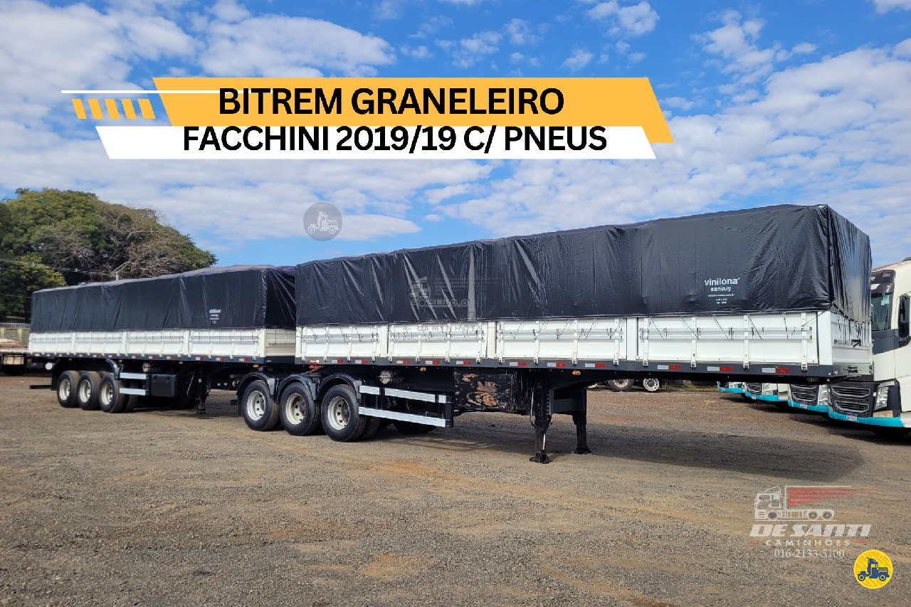 CARRETA BITREM 9 EIXOS GRANELEIRO De Santi Caminhões RIBEIRAO PRETO SÃO PAULO SP