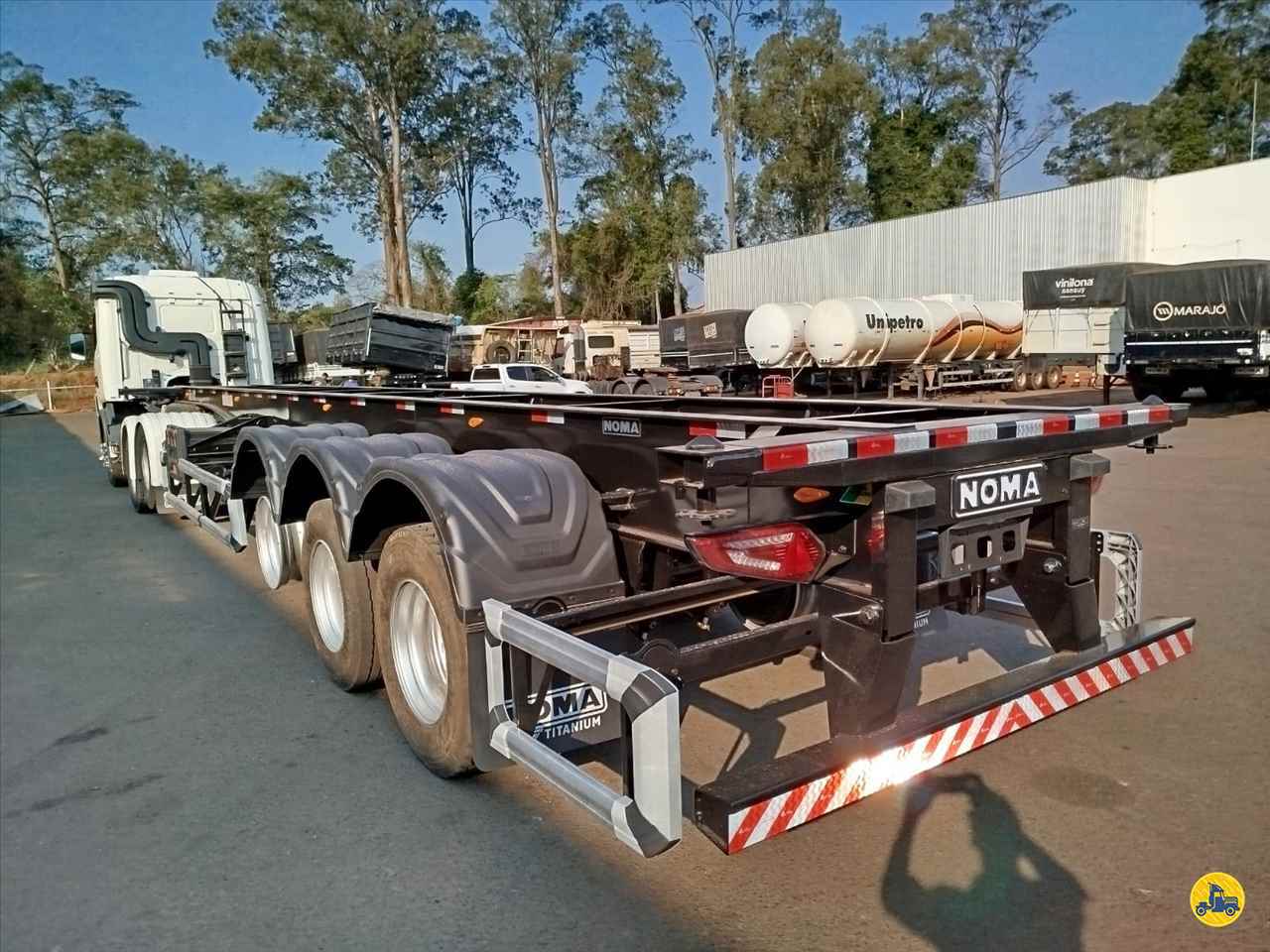 CARRETA SEMI-REBOQUE PORTA-CONTAINER Técnica Implementos Rodoviários - NOMA REGENTE FEIJO SÃO PAULO SP