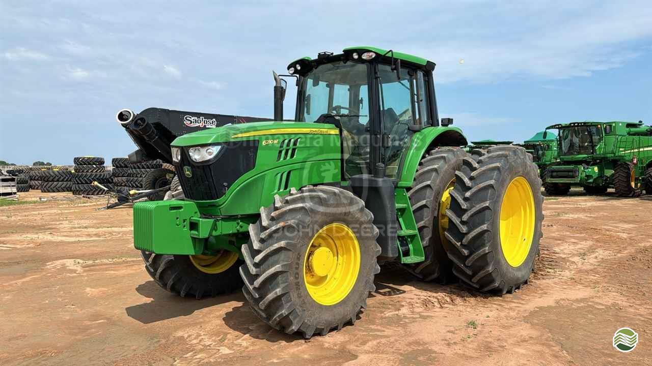 TRATOR JOHN DEERE JOHN DEERE 6210M Tração 4x4 Primavera Máquinas - John Deere QUERENCIA MATO GROSSO MT