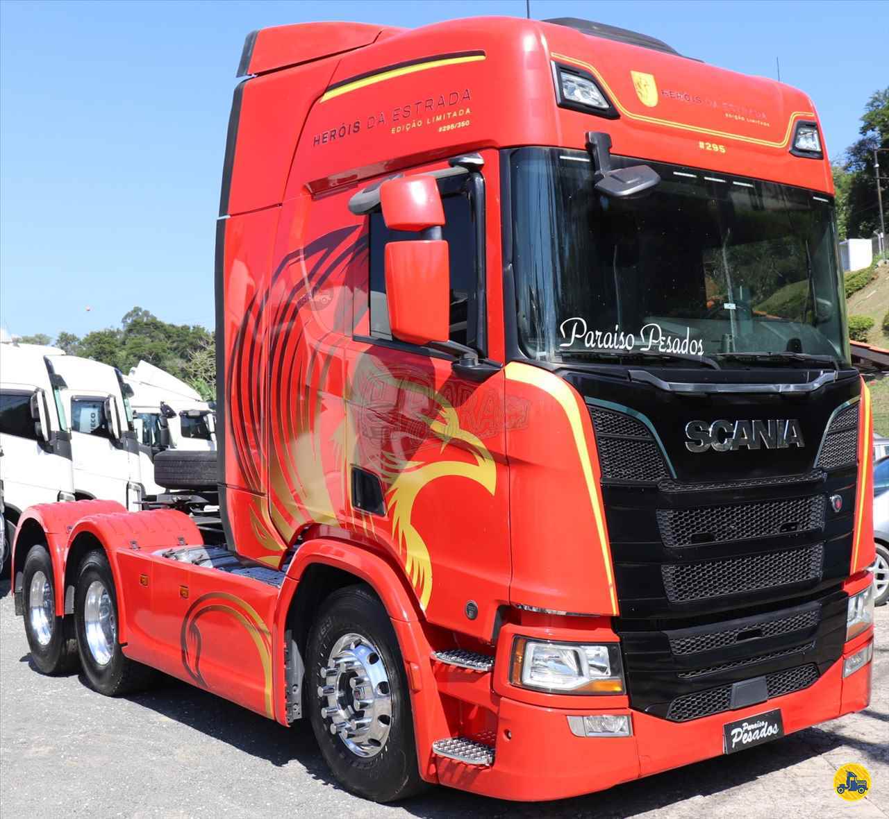 CAMINHAO SCANIA SCANIA R450 Chassis Cavalo 6x2 Paraíso Pesados ARACARIGUAMA SÃO PAULO SP
