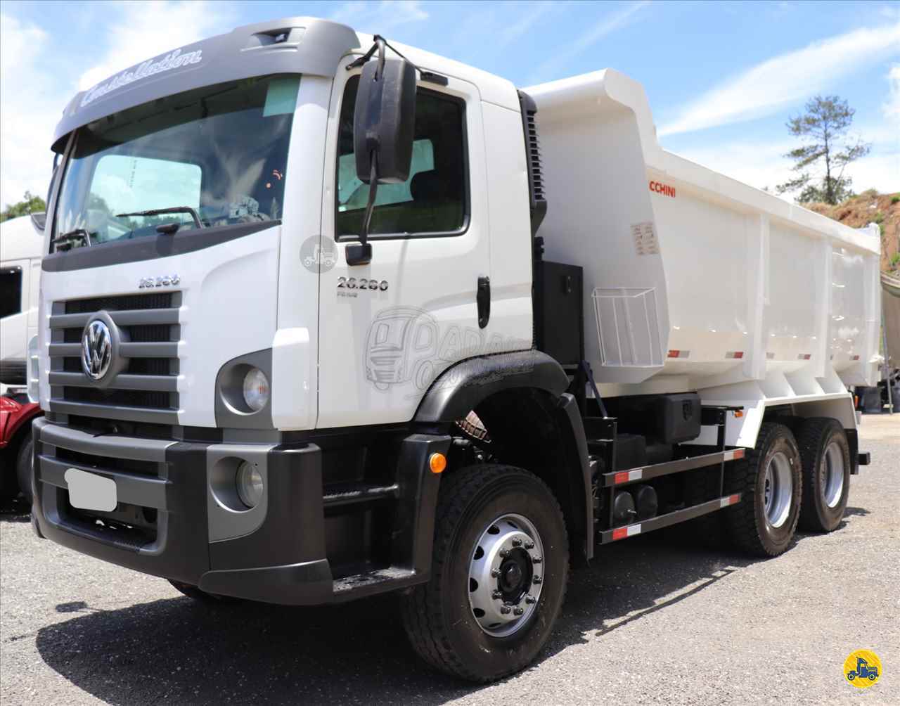 CAMINHAO VOLKSWAGEN VW 26280 Caçamba Basculante Truck 6x4 Paraíso Pesados ARACARIGUAMA SÃO PAULO SP