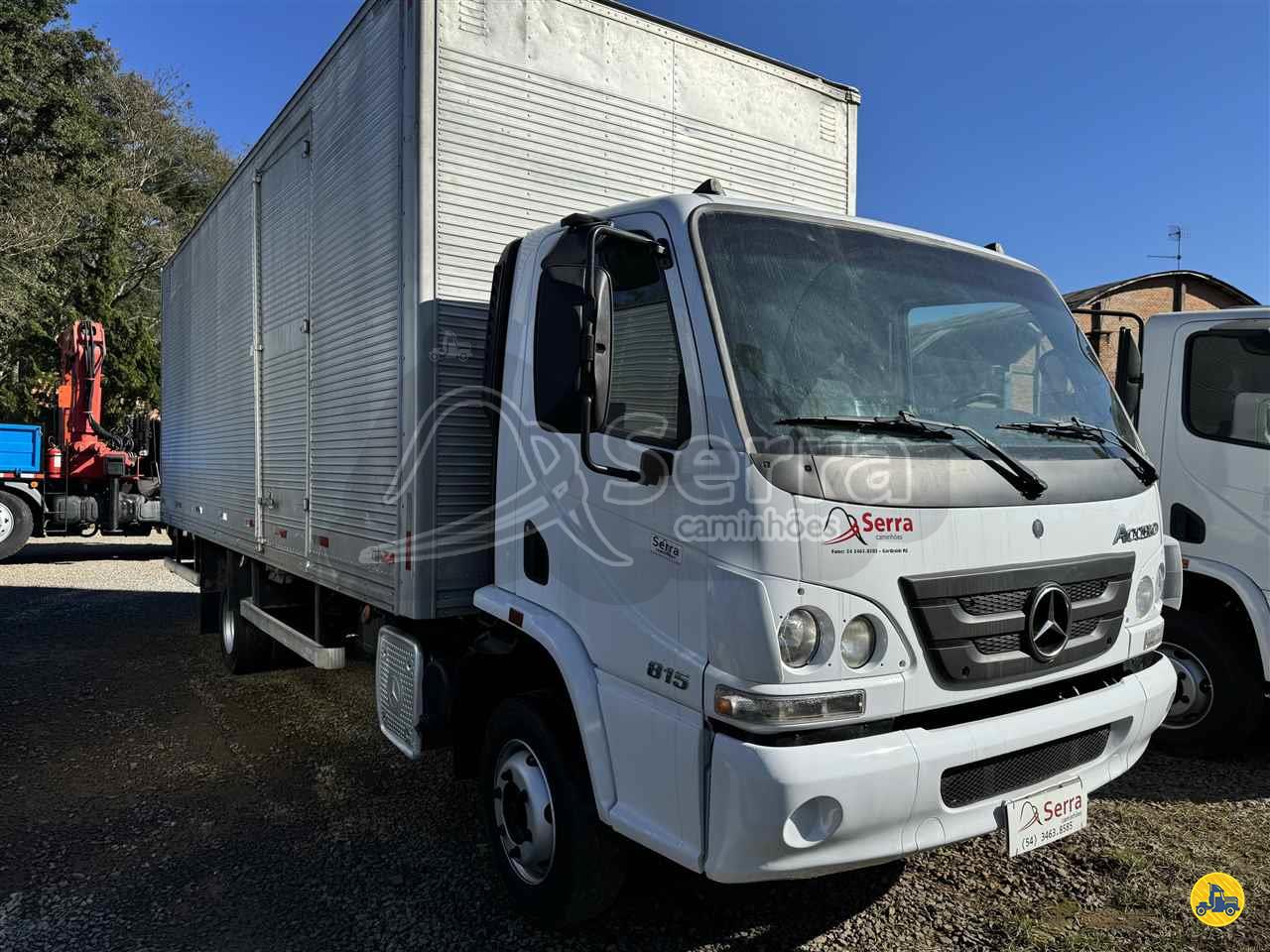 CAMINHAO MERCEDES-BENZ MB 815 Baú Furgão 3/4 4x2 Serra Caminhões GARIBALDI RIO GRANDE DO SUL RS