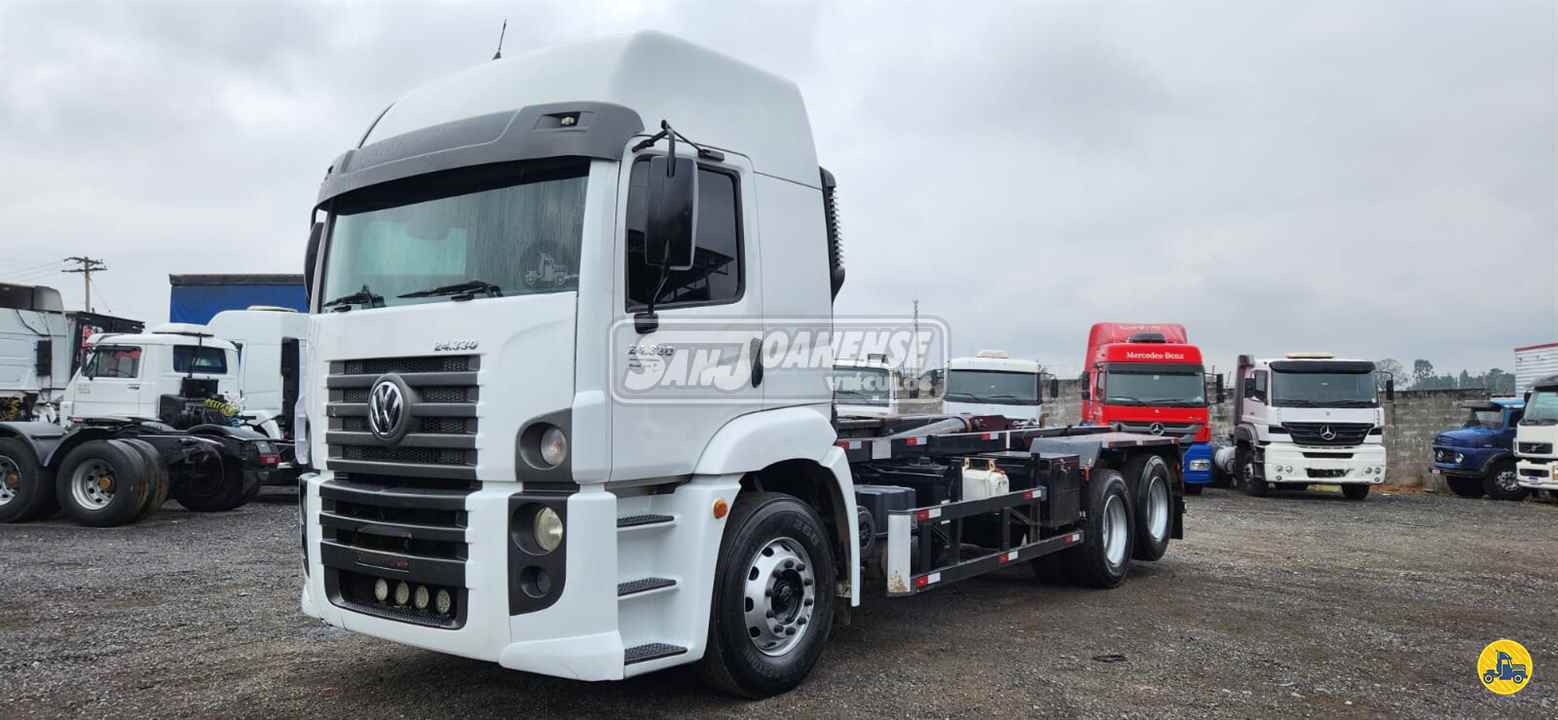 CAMINHAO VOLKSWAGEN VW 24330 Roll ON OFF Truck 6x2 Sanjoanense Veículos LIMEIRA SÃO PAULO SP