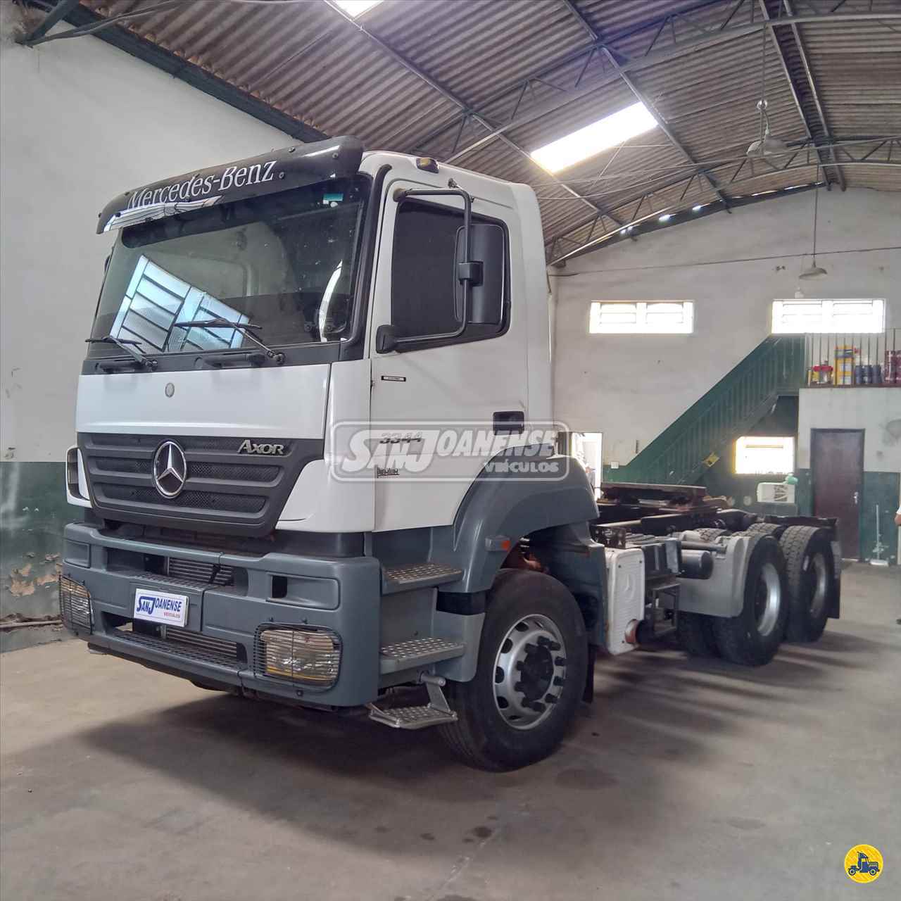 CAMINHAO MERCEDES-BENZ MB 3344 Cavalo Mecânico Truck 6x4 Sanjoanense Veículos LIMEIRA SÃO PAULO SP